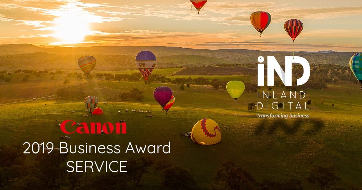 Read more about the article Inland Digital wins Canon Service Award