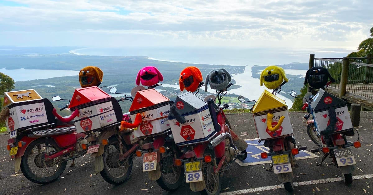 Read more about the article 2020 Variety Postie Bike Dash: Mid-Dash Update